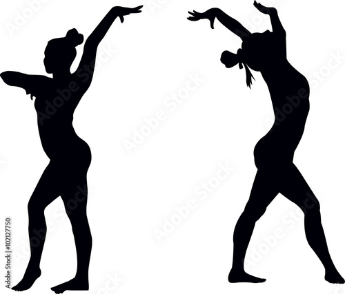 Canvastavla gymnastics