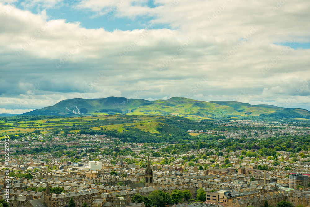 Obraz premium Edinburgh Cityscape