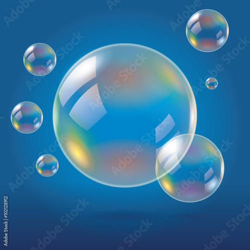 Transparent Soap Bubbles
