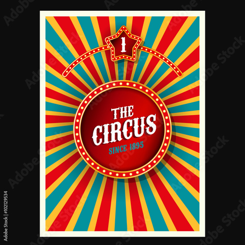 Vector Circus Poster