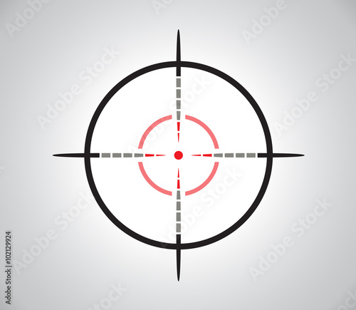 Crosshair, reticle, viewfinder, target graphics