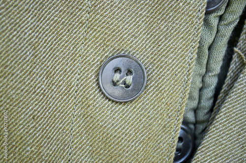 One round buttons on clothing