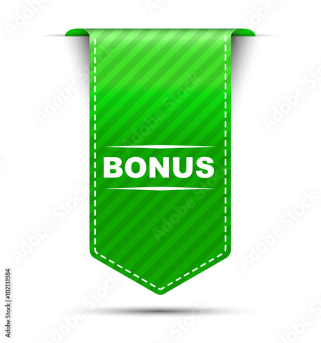 green vector banner design bonus