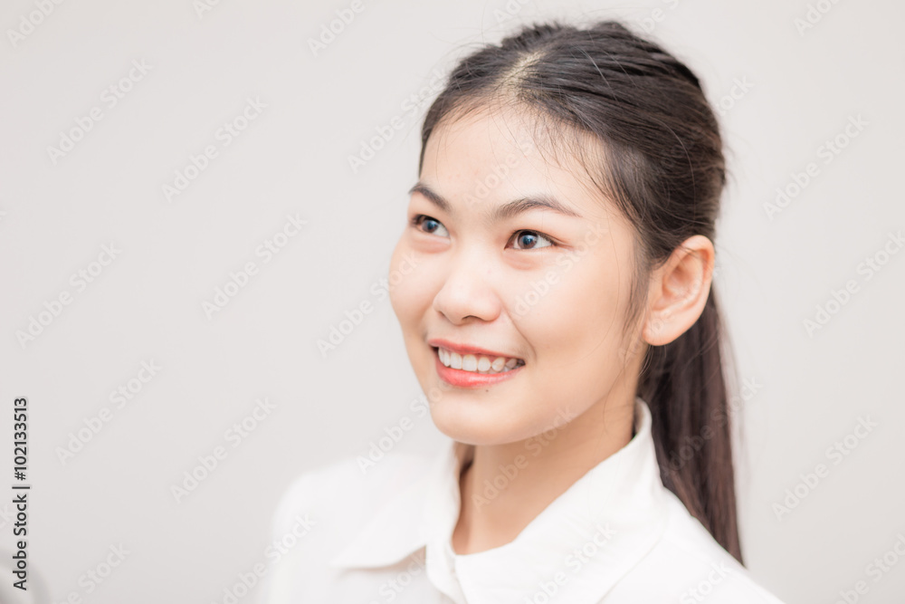 Portrait of beautiful dressed young asian business women Portrait of beautiful dressed young asian business women