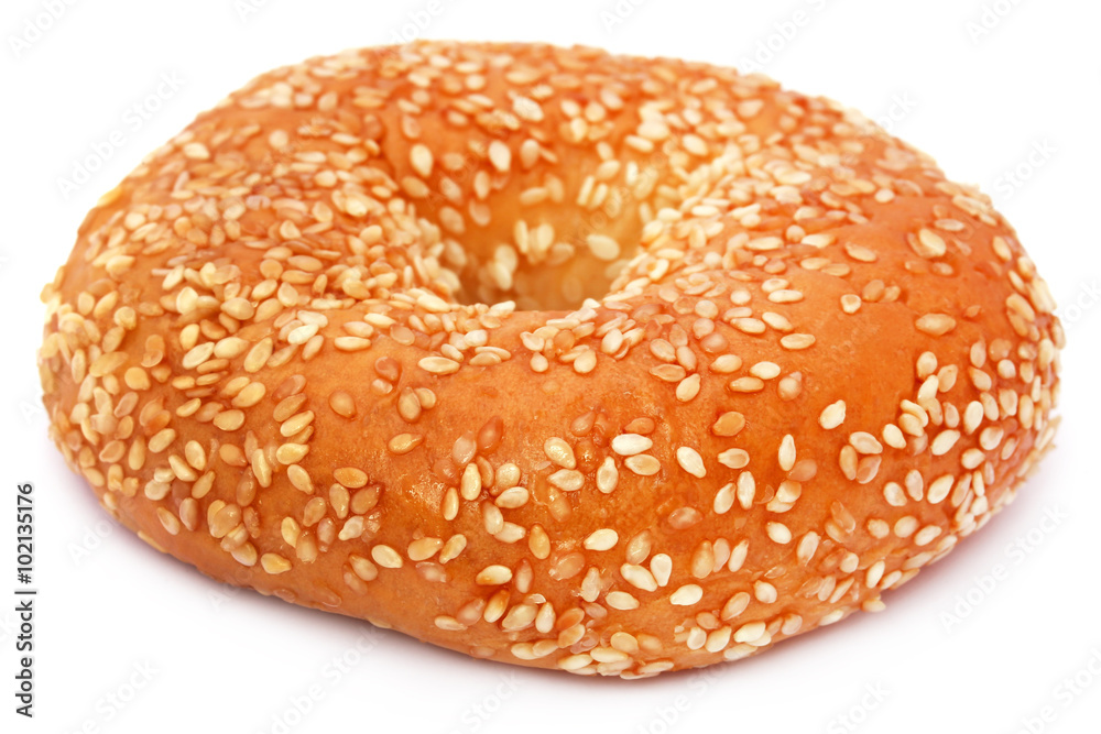 Doughnut over white background Doughnut over white background