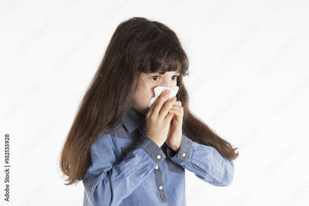 To clear the nose
To clear the nose