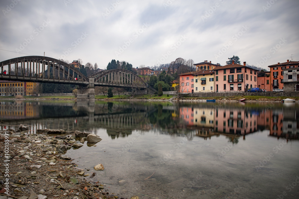 Fototapeta premium lago di lecco