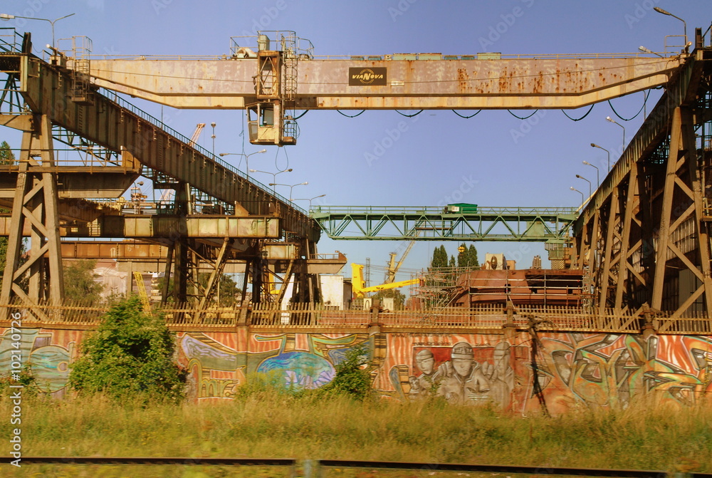 Fototapeta premium Danzig - Danziger Werft