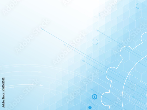 New future technology concept abstract background