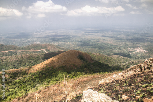 Landscape in Amedzofe, Volta Region, Ghana. photo