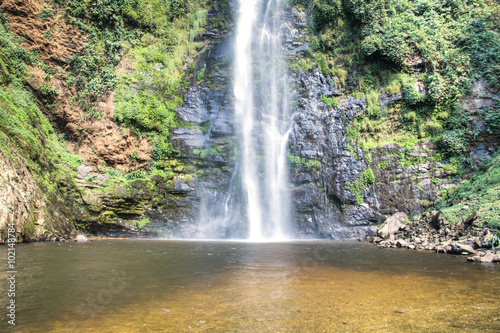 Wli waterfall in the Volta Region in Ghana. photo