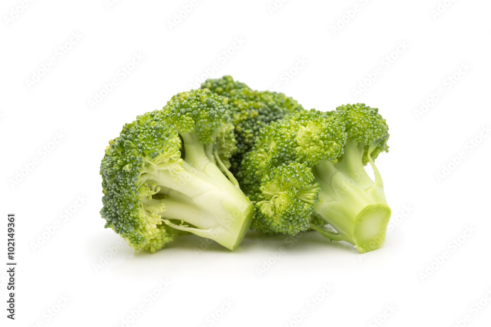Broccoli isolated on white background Broccoli isolated on white background