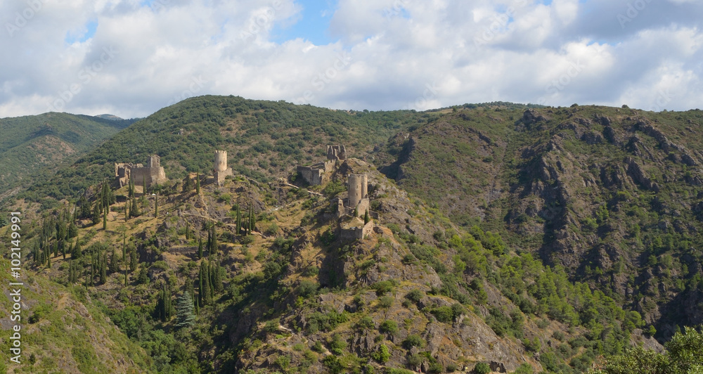 Lastours Four Castles Languedoc France