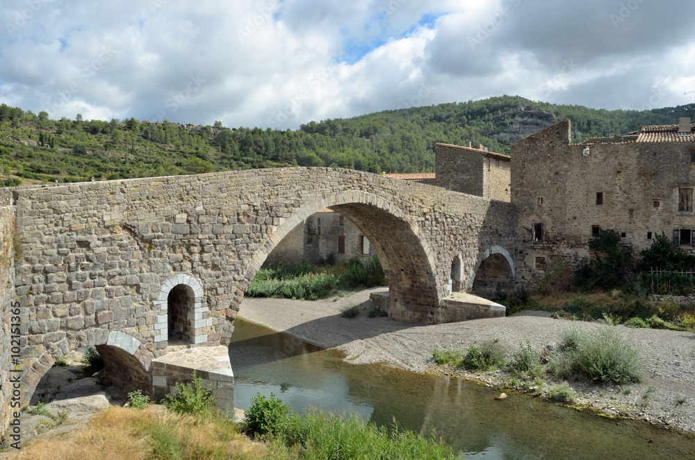 Lagrasse Aude Languedoc - Roussillon France
Medieval Bridge