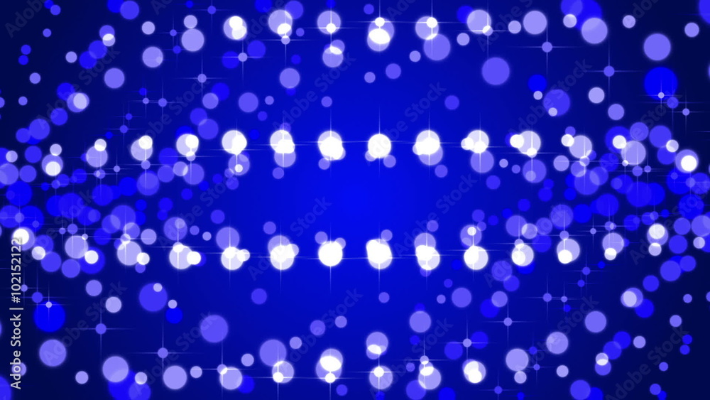 blue abstract background, circle and light, loop blue abstract background, circle and light, loop