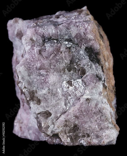 Petalite mineral, photo