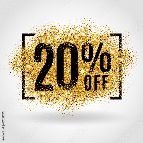 Gold sale 20% percent