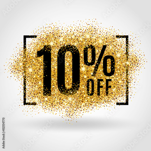 Gold sale 10% percent