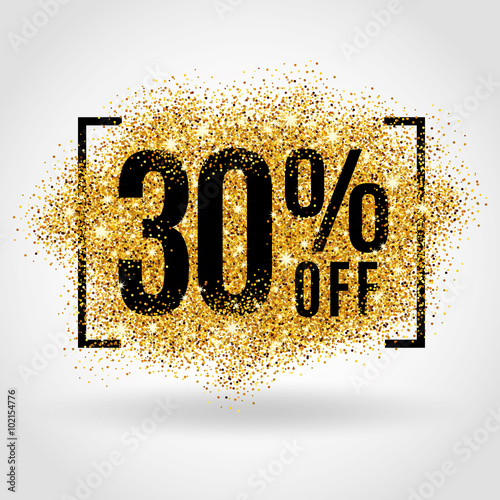 Gold sale 30% percent