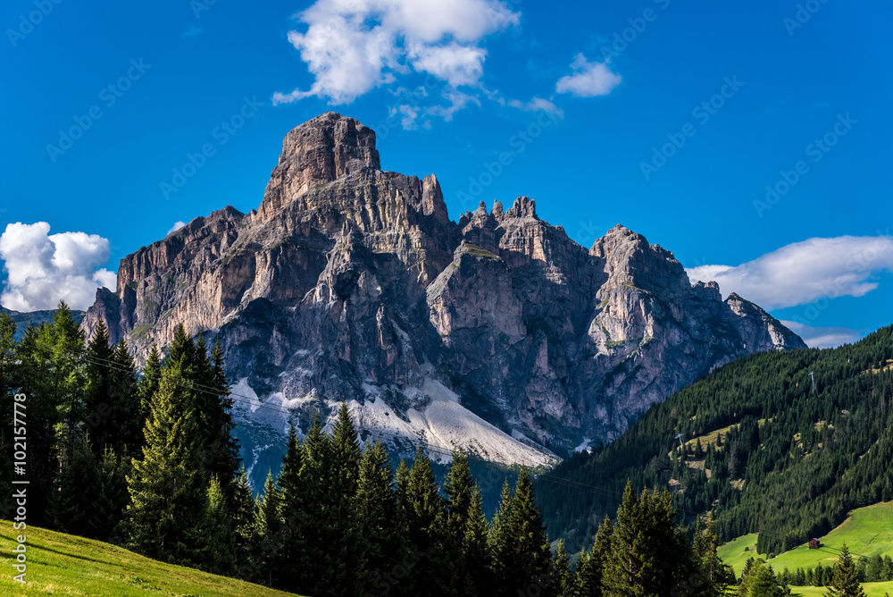 Dolomites Italy - Val Gardena - Passo Sella Dolomites Italy - Val Gardena - Passo Sella