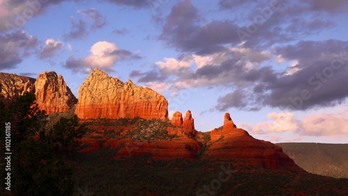 Evening Sun in Sedona Arizona