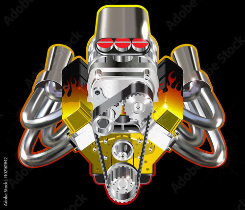 Hot Rod Engine