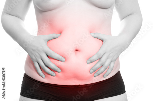 Wallpaper Mural Problemzone Bauch , schwarzweiß Torontodigital.ca