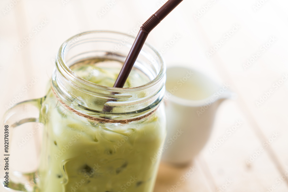iced matcha latte iced matcha latte