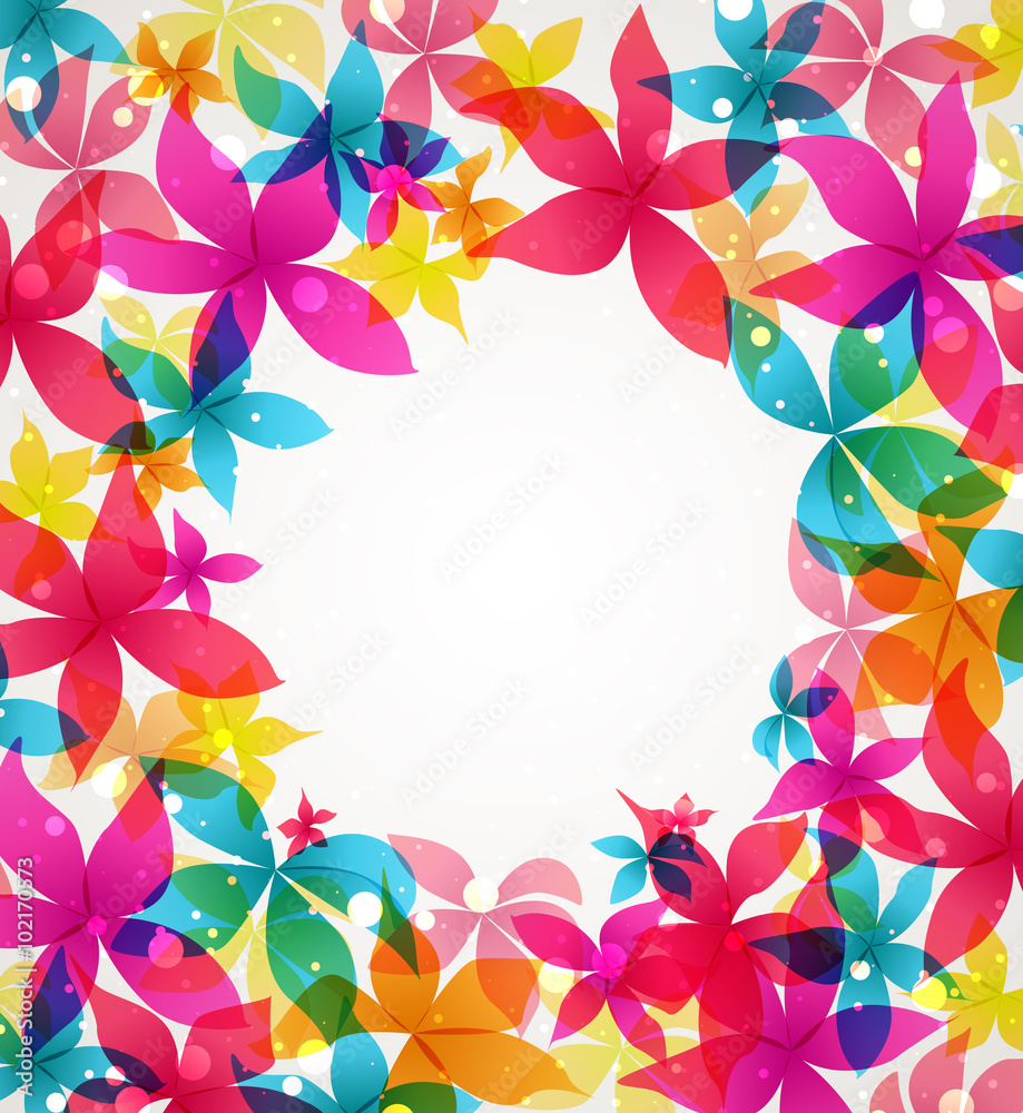 Vector Abstract flowers Vector Abstract flowers