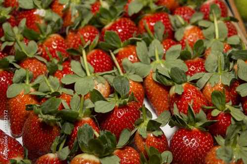 strawberry on market