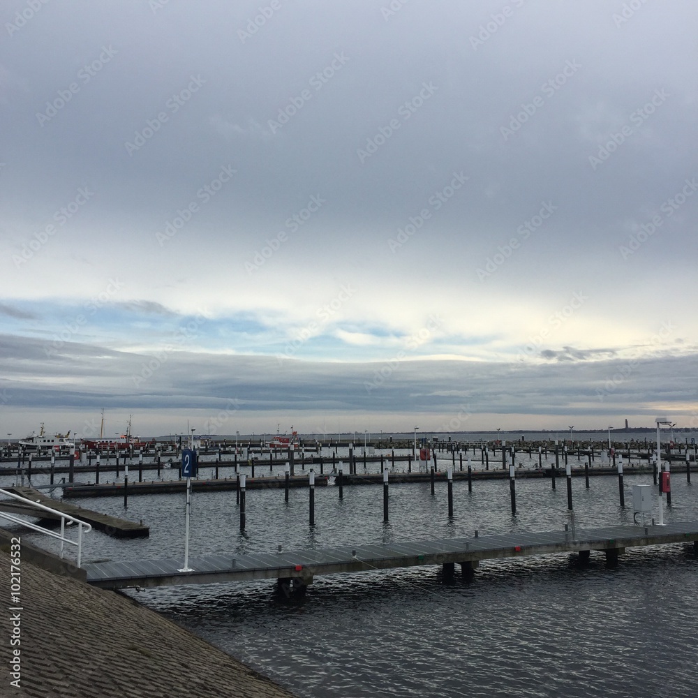 Obraz premium hafen strande