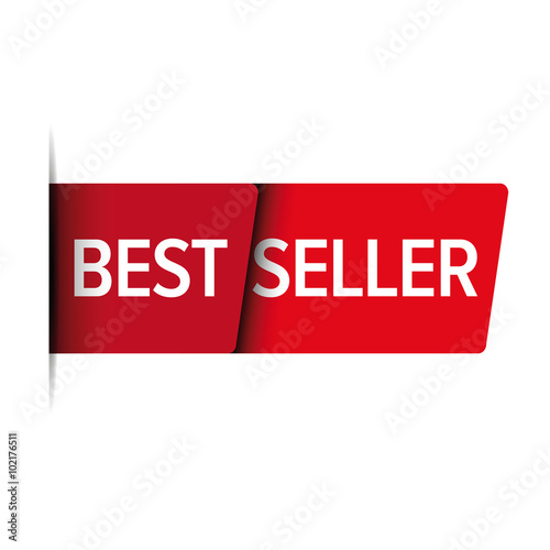 Best seller red vector