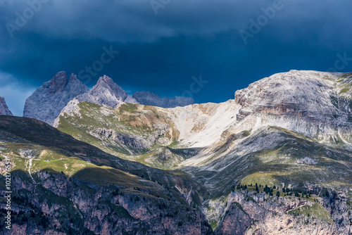 Dolomites Italy - Val Gardena - Passo Sella © Simon Dannhauer