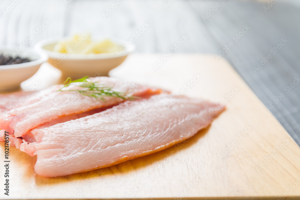tilapia raw tilapia raw