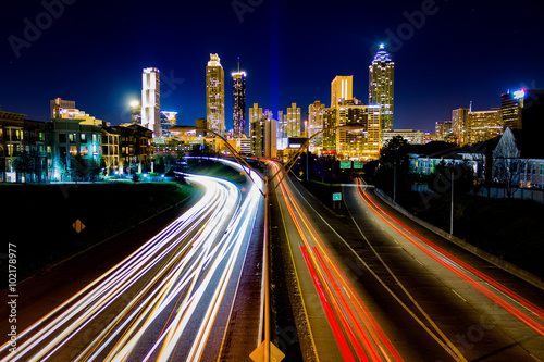 Time Lapse of Atlanta Traffic