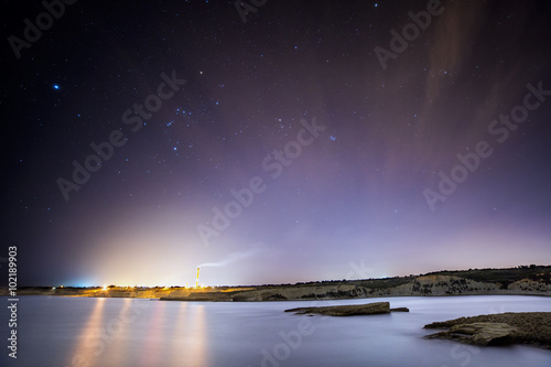 Orion over Delimara