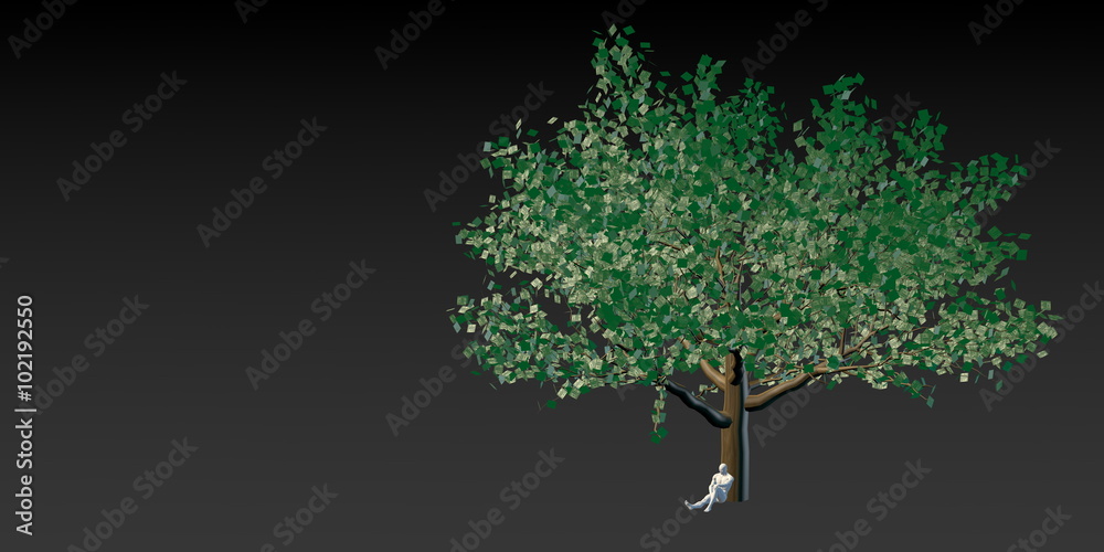 Obraz premium Money Tree