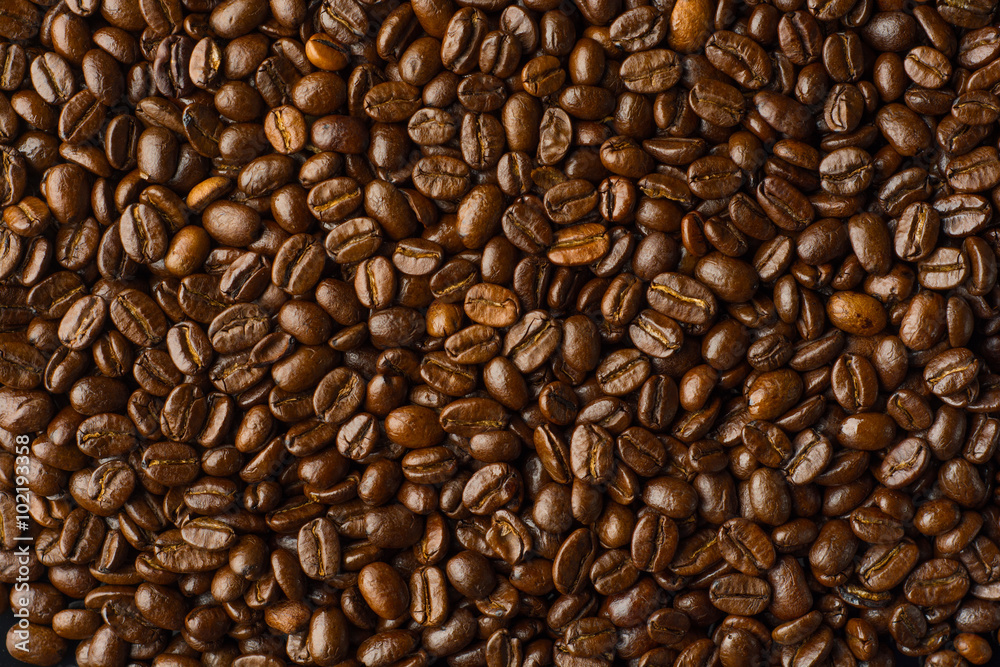 roasted coffee beans, can be used as a background roasted coffee beans, can be used as a background