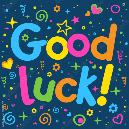 GOOD LUCK! Card