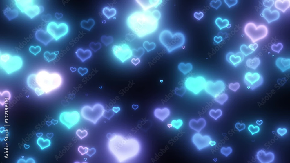 浮かぶハート hearts 浮かぶハート hearts