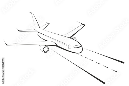 Sketch of the big plane.