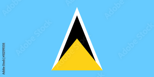 Flag of Saint Lucia