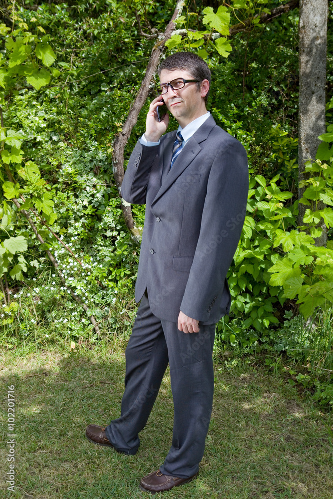 man on the phone man on the phone