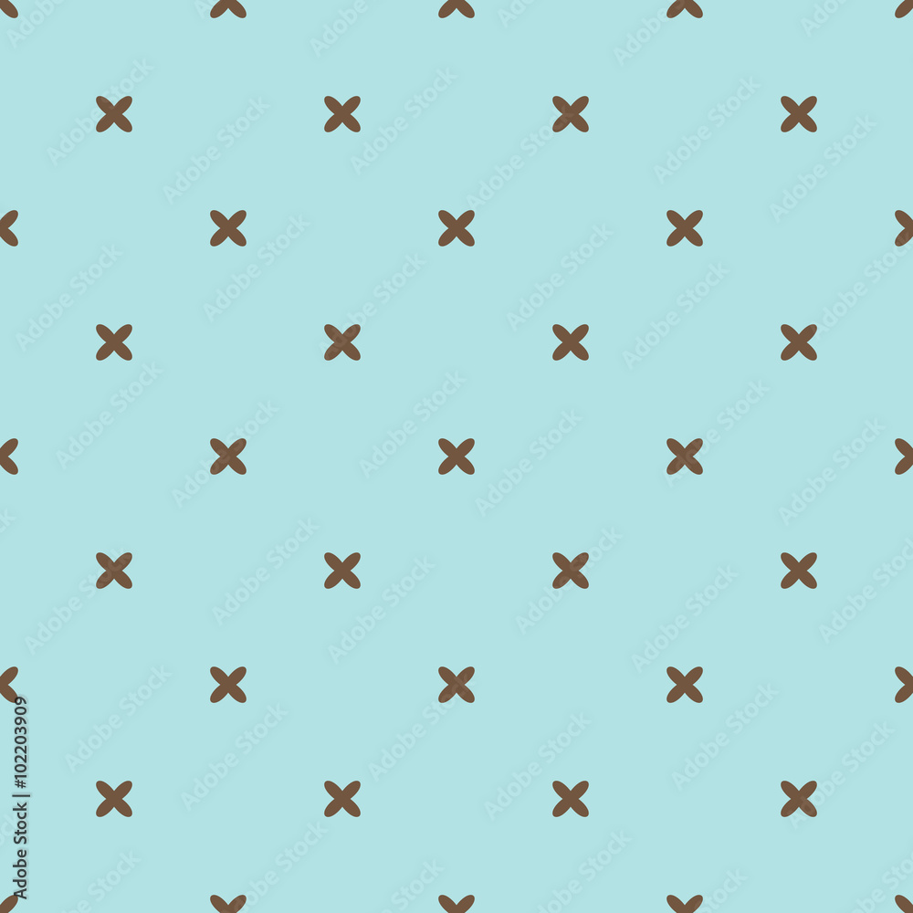 Fototapeta premium Vintage seamless pattern.
