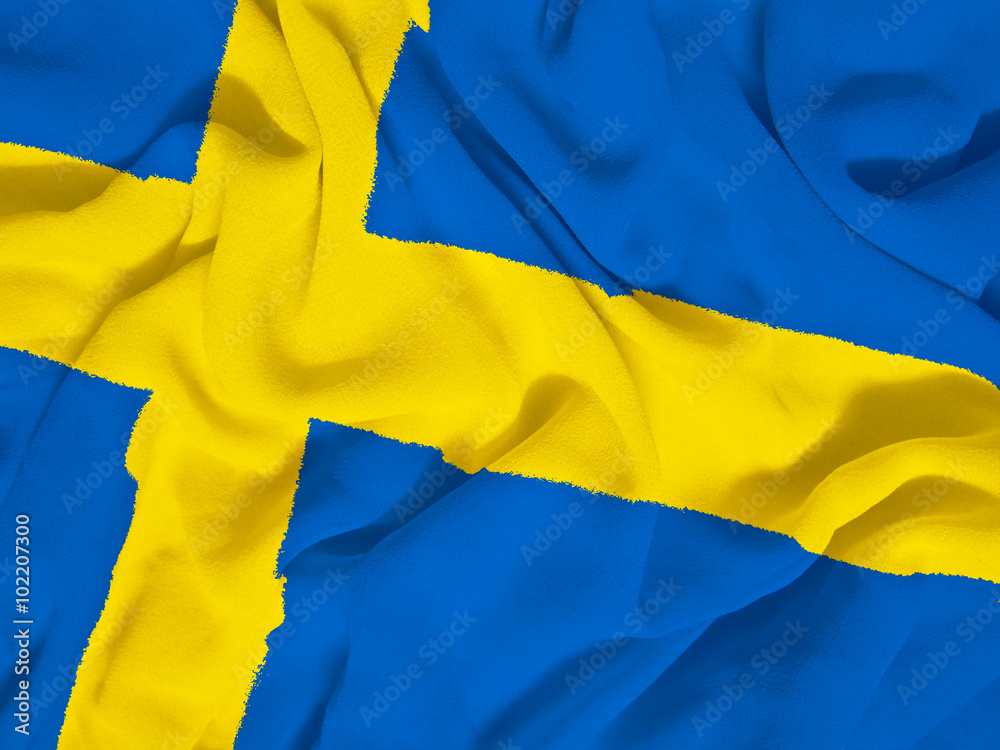 Sweden flag towel Sweden flag towel