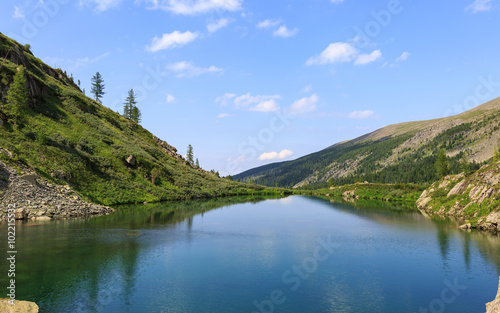 Каракольское горное озеро