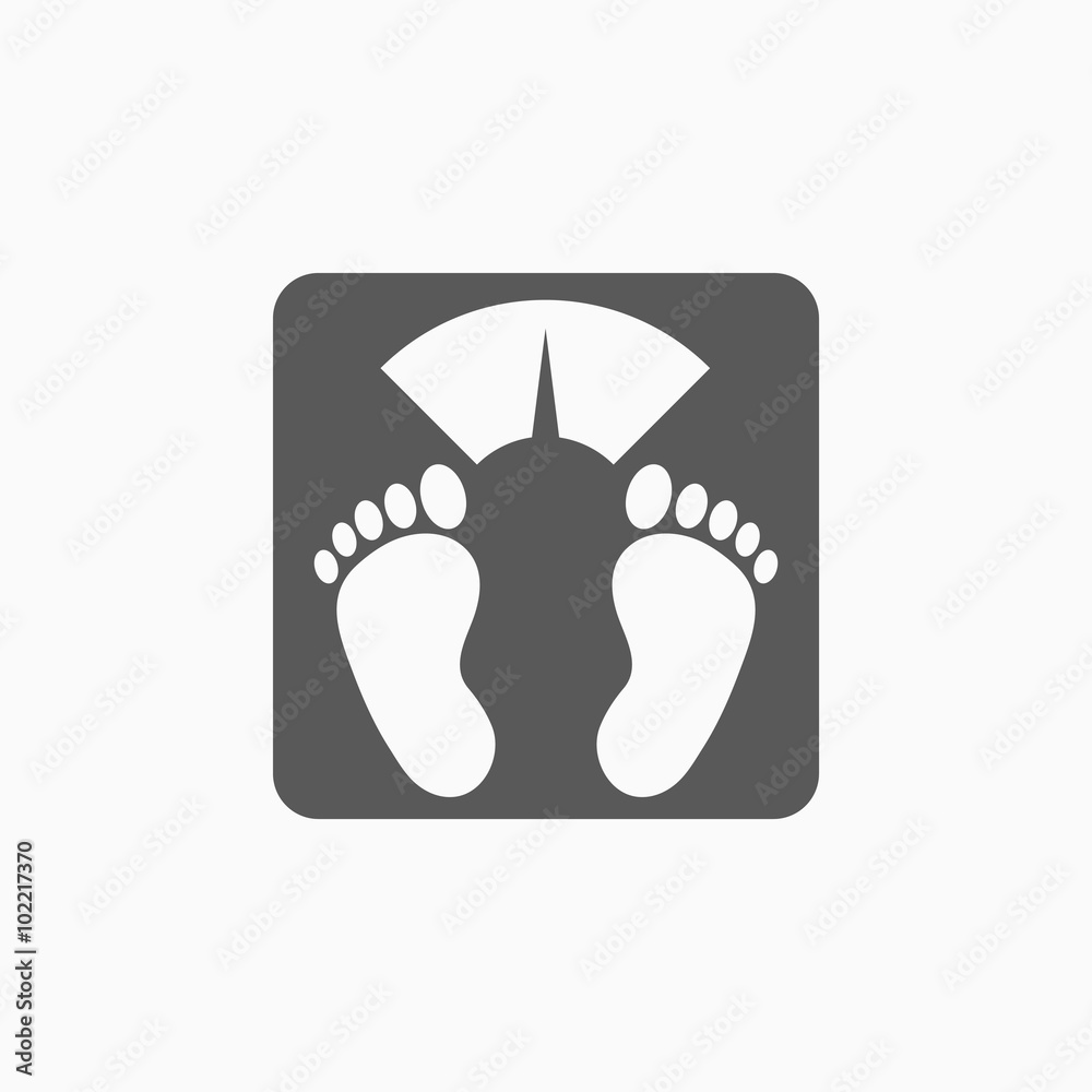 Obraz premium scale icon
