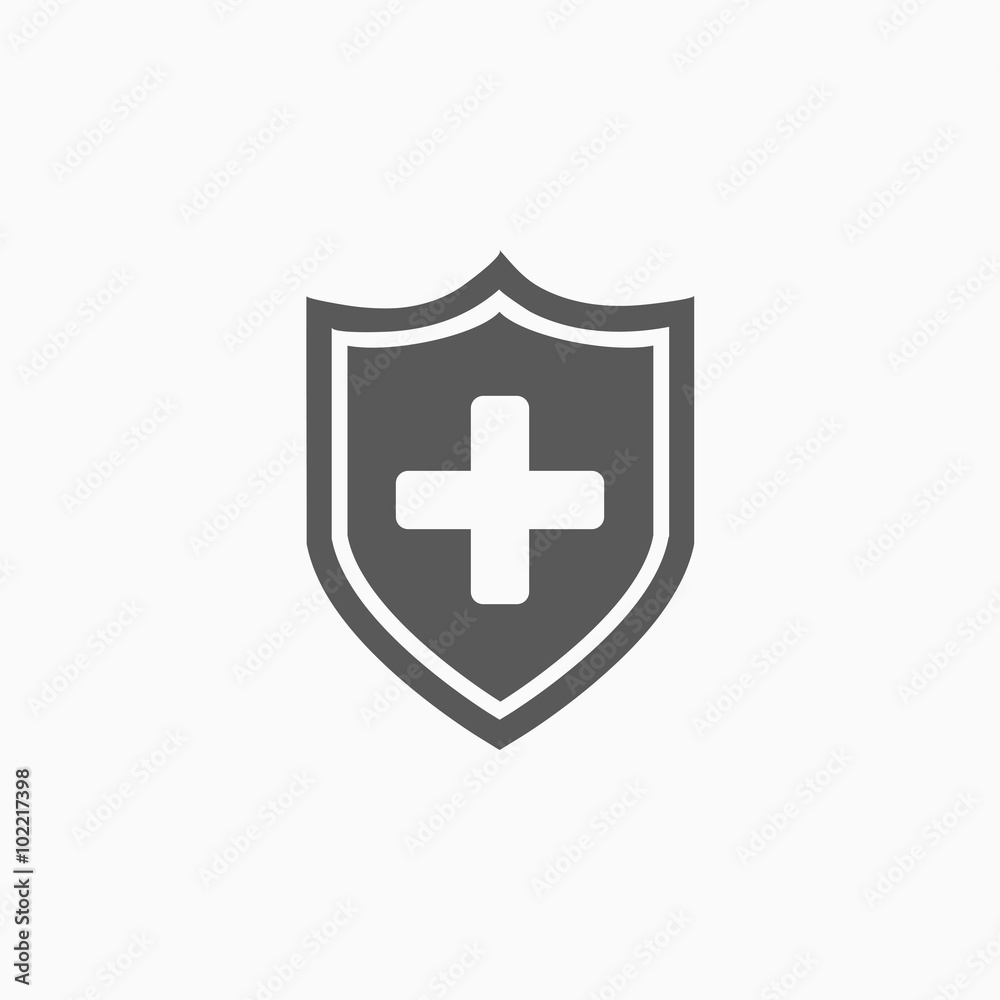 medical shield icon