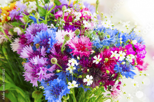 Spring flowers bouquet