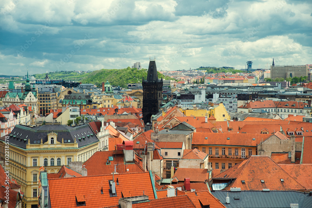  Prague top view